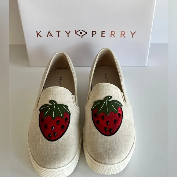 Katy perry strawberry shoes clearance